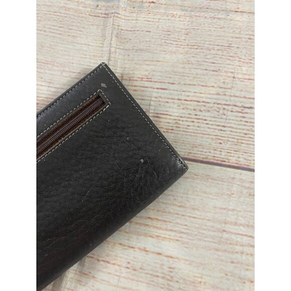 Tusk Women's Genuine Leather Minimalist Leasther Wallet - OS - Picture 4 of 10